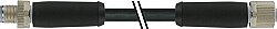 7000-P4241-P343500 M12 Power male 0° / female 0° L-cod. PUR 5x2.5 bk UL/CSA+drag ch. 35m