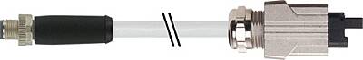 7000-P4451-P390300 M12 Power L-coded male 0° / Push Pull Power 0° PUR 5x2.5 gy UL/CSA+drag chain 3m - 1