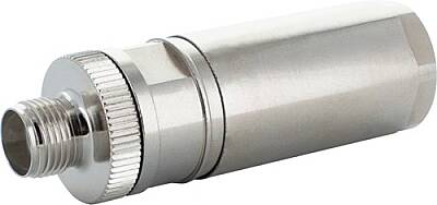 7000-P4651-0000000 M12 Power male 0° L-cod. Push-Lock 5-pol., 1.5 - 2.5mm², 8 - 13mm, metal housing - 1