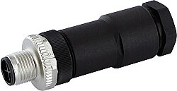 7000-P6391-0000000 M12 Power male 0° S-cod. screw terminal 4-pol., max. 2,5mm², 8 - 10mm