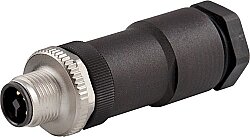 7000-P7391-0000000 M12 Power male 0° T-cod. screw terminal 4-pol., max. 1,5mm², 8 - 10mm
