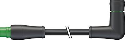 7000-P8152-P630150 MQ15 male 0° / MQ15 female 270° 600V AC type 3 PUR 6x2.5 bk UL/CSA+drag ch. 1.5m - 1