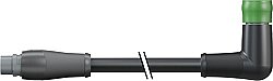 7000-P8159-P630100 MQ15 male 0° / MQ15 female 270° 48V DC type 2 PUR 6x2.5 bk UL/CSA+drag ch. 1m