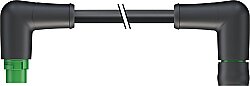 7000-P8171-P630950 MQ15 male 90° / MQ15 female 90° 600V AC type 3 PUR 6x2.5 bk UL/CSA+drag ch. 9.5m