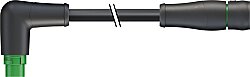 7000-P8261-P710700 MQ15 male 90° / MQ15 female 0° 600V AC type 3 PVC 4x1.5 bk UL/CSA 7m