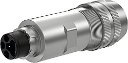 7000-P8502-0000000 MQ15 male field-wireable 600V AC Typ 3 6-pol., max. 2.5mm², 7 - 14mm