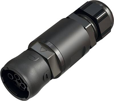 7000-P8541-0000000 MQ15 female 0° crimp connection 600V AC Typ 3 6-pol., 1,5 - 2,5mm², 6 - 12mm - 1