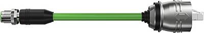 7000-SS621-8810400 M12 male 0° Y-cod. shielded / Drive Cliq IP67 to be discontinued - Last Time Order: 2026-07-31 - 1