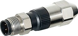7002-12481-0000000 M12 male 0° IDC 2A 4-pol., 0.25 - 0.5mm²