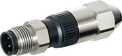 7002-12481-0000000 M12 male 0° IDC 2A 4-pol., 0.25 - 0.5mm² - 1