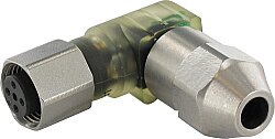 7002-12691-0000000 M12 female 90° 3LED IDC V2A 4-pol., 0.25…0.5mm²