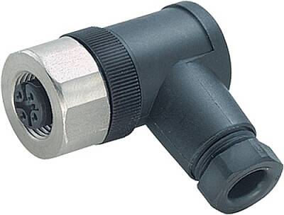 7004-13041-0000000 M12 female 90° A-cod. screw terminal V4A 5-pol., max. 0,75mm², 6 - 8mm - 1