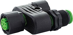 7005-42751-0000000 T-Coupler M12 female/M12 female + male A-cod. Lite 5-pol.