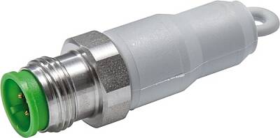 7014-15041-0000000 Bus terminating plug M12 male B-cod. F&B CUBE67 HD - 1
