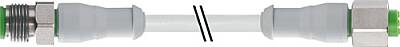 7014-40021-2140450 M12 male 0° / M12 female 0° A-cod. F&B PVC 4x0.34 gy UL/CSA 4.5m - 1