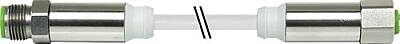 7044-40021-3360600 M12 Steel male 0° / M12 Steel female 0° A-cod. TPE-S 4x0.34 gy 6m - 1