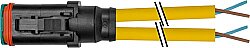 7072-72191-1450150 MDCY06-4s with cable PUR 2x0.75 ye UL/CSA+drag ch. 1.5m