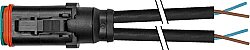 7072-72191-7540750 MDCY06-4s with cable PUR 2x0.75 bk UL/CSA+drag ch. 7.5m