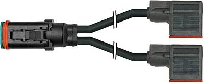 7072-77534-7540500 MDCY06-4s / 2x A-18mm Xtreme PUR 2x0.75 bk UL/CSA+drag ch. 5,0m - 1