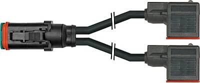 7072-77536-7540025 MDCY06-4s / 2x A-18mm Xtreme PUR 2x0.75 bk UL/CSA+drag ch. 0.25m - 1