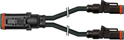 7072-77541-7540050 MDCY06-4s / 2x MDC06-2s PUR 2x0.75 bk UL/CSA+drag ch. 0.5m - 1