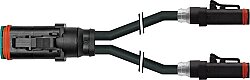 7072-77543-7540300 MDCY06-4s / 2x MDC06-2s LED+Diode PUR 2x0.75 bk UL/CSA+drag ch. 3m