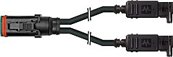 7072-77571-7540100 MDCY06-4s / 2x Junior Timer 0° PUR 2x0.75 bk UL/CSA+drag chain 1m