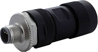 7356-P4591-0000000 M12 male 0° L-coded field-wireable 5-pol. max. 2,5mm² - 1