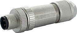 7700-14801-0000000 M12 male 0° D-cod. Push-Lock, EthernetIP 4-pol., 0,14 - 0,75mm², 4 - 8mm, shielded