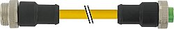 7700-A4A01-U1C0030 Mini (7/8) 4 pole, Male (Ext.) 0°/Female 0° TPE 4xAWG16 ge UL/CSA, TC-ER 0,3m