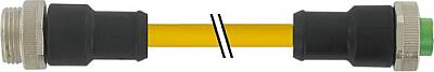 7700-A5A01-U1D7000 Mini (7/8) 5 pole, Male (Ext.) 0°/Female 0° TPE 5x16AWG ye UL/CSA, TC-ER 70m - 1