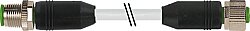 7999-40041-4372500 M12 male 0° / M12 female 0° PUR 5x0.5 gy drag ch. 25m