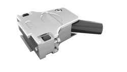D-SUB 9 Pin Metal Kapak Yandan Çıkışlı 45° Açılı
