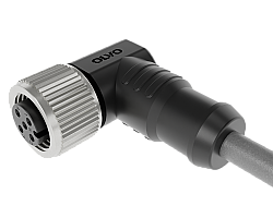 M12 17 PİN DİŞİ 90° 5 M PVC SENSÖR KABLOSU OLVO