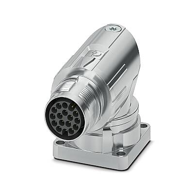 M17-17P1N8AA600S - Cihaz geçmeli konnektörü önde montaj - 1