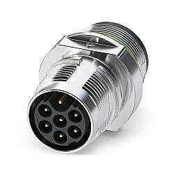 M17-6EP1N8A6100S:P-040 - Cihaz geçmeli konnektörü önde montaj