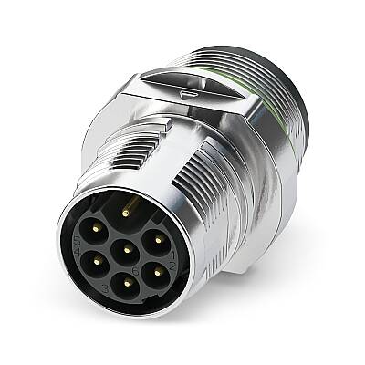 M17-6EP1N8A6100S:P-040 - Cihaz geçmeli konnektörü önde montaj - 1