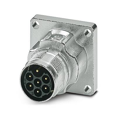 M17-6EP1N8AW600S - Cihaz geçmeli konnektörü önde montaj - 1