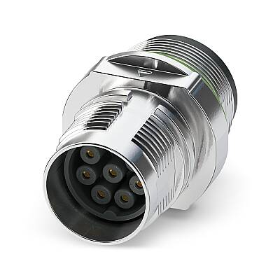 M17-7ES1N8A6100S - Cihaz geçmeli konnektörü önde montaj - 1