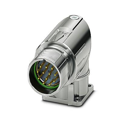 M23-06P1N8AA500S - Cihaz geçmeli konnektörü önde montaj - 1