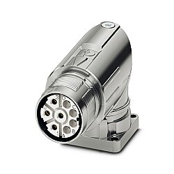 M23-7ES198AA600S - Cihaz geçmeli konnektörü önde montaj