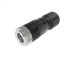 M8 4 PİN DİŞİ DÜZ SEYYAR SOKET OLVO