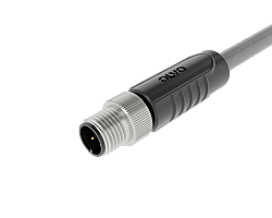 M8 4 PİN ERKEK 10 MT DÜZ PVC SENSÖR KABLOSU OLVO