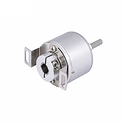 OLV-K38 incremental encoder, aksiyel enkoder Eksenel boşluk (end play): maks. 0,01 mm Çözünürlük: 16.384’e kadar Çıkış: push-pull Besleme: 5–30 V Yüksek hızlı enkoder  Muadil modeller: E6H-CWZ6C, OVW2-15--ZMHT, HES-10-2MD 1500 PPR seçenekleri mevcutt