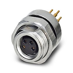 SACC-DSI-M 8FS-4CON-L180 - Cihaz geçmeli konnektörü, arkaya montaj