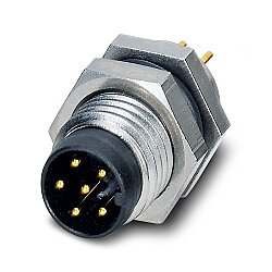 SACC-DSI-M 8MS-6CON-L180 - Cihaz geçmeli konnektörü, arkaya montaj