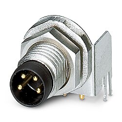 SACC-DSI-M8MS-4CON-L90 SH - Cihaz geçmeli konnektörü, arkaya montaj