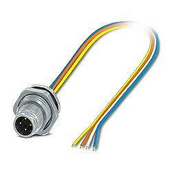 SACC-DSI-MSD-4CON-M16/0,5 PP - Cihaz geçmeli konnektörü, arkaya montaj