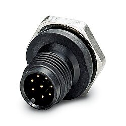 SACC-E-M12MS-8CON-M16 PSCUP - Cihaz geçmeli konnektörü önde montaj