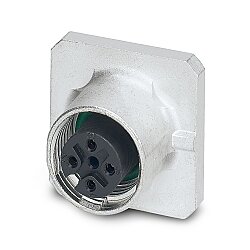 SACC-SQ-M12FS-4CON-20-L180 - Cihaz geçmeli konnektörü önde montaj